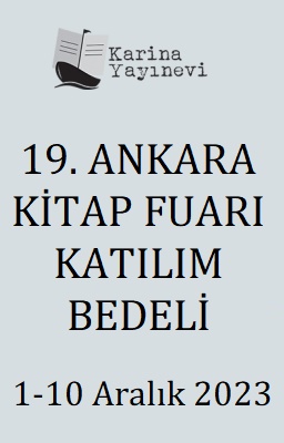 19. Ankara Kitap Fuarı Katılım Bedeli